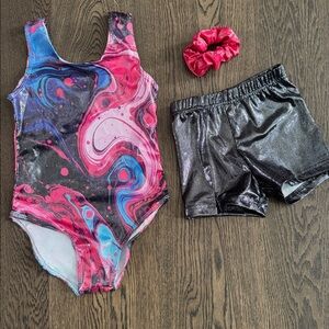 Girls 3 Piece Gymnastics/Dance Set